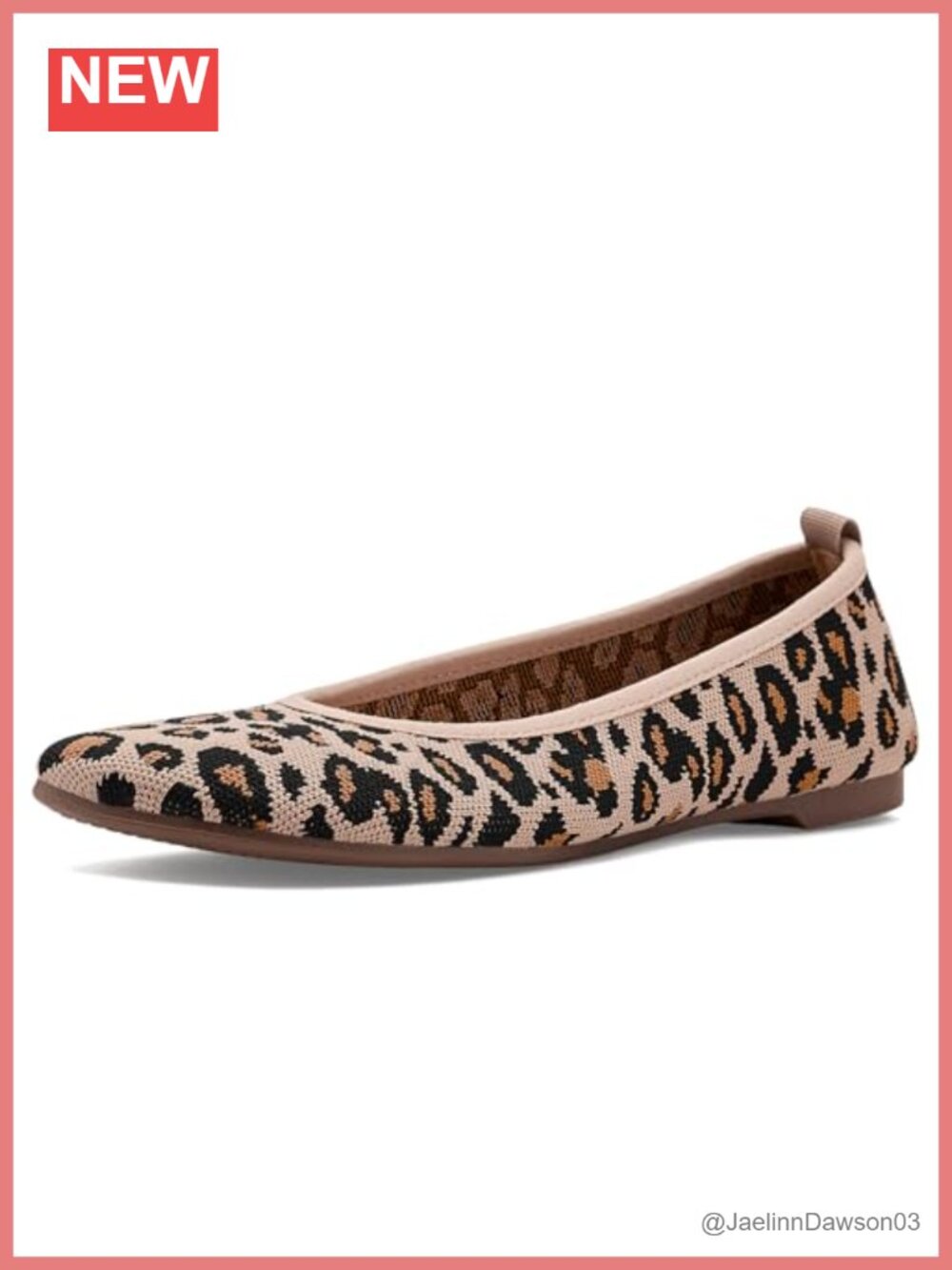 Slip-On Round Toe PU Ballet Flat with Cushioned Insole